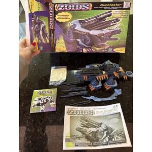 2001 Tomy Hasbro Zoids Gunblaster Model kit #052 Complete Not Working